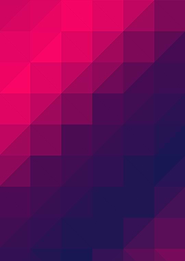 Hotpink Trianglify colors