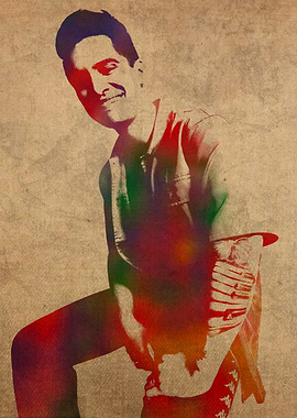 Brendon Urie Watercolor