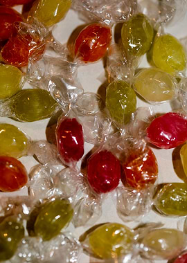 Colorful candies bon bons