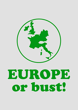 Europe Or Bust Vintage