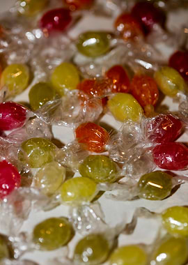 Colorful candies bon bons