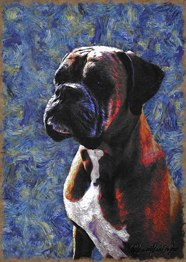 Boxer Dog Wall Art