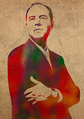 Adam Schiff Watercolor Art