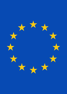 EU Flag Poster Brexit