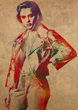 Zara Larsson Watercolor