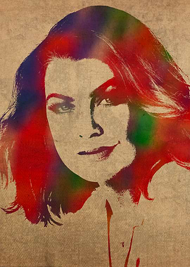 Ellen Pompeo Watercolor