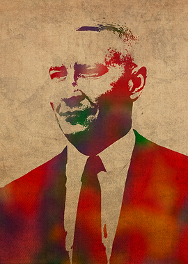 Anderson Cooper Watercolor