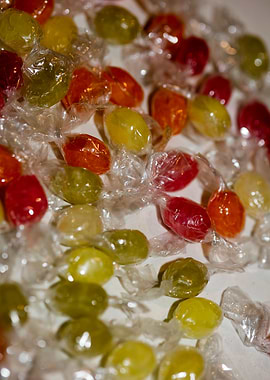 Colorful candies bon bons