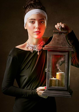 Girl with a Lantern
