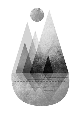 Nordic Mountain Reflection