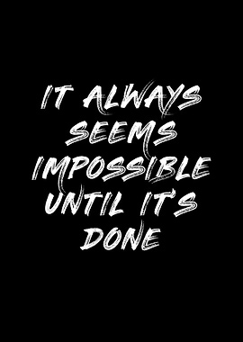 Everything is Possible