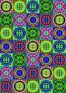 colorful abstract motif