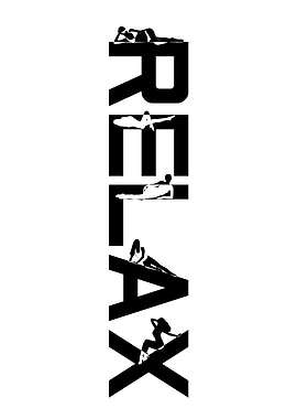 Relax Woman On White