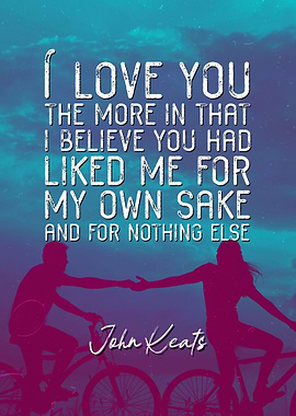 John Keats Quote