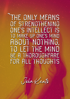 John Keats Quote