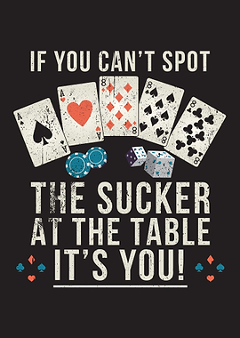 POKER FUNNY POSTER