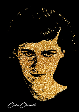 Coco Chanel portrait