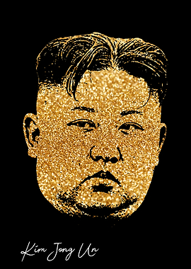 Kim Jong Un portrait
