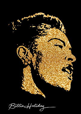 Billie Holiday portrait