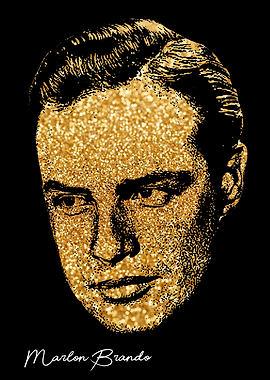 Marlon Brando portrait