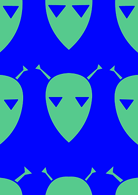 minimalist alien