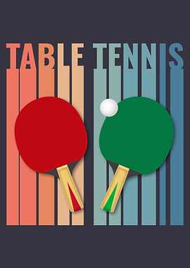 TABLE TENNIS VINTAGE
