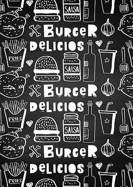 Kitchen tavern lettering