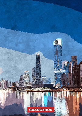 Guangzhou Skyline China