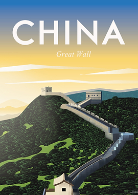 China Travel Poster wall