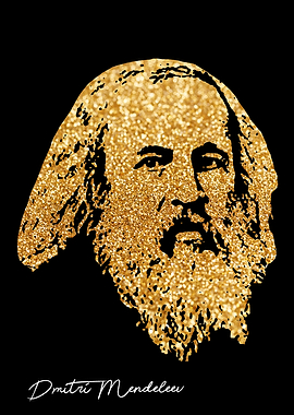 Dmitri Mendeleev portrait
