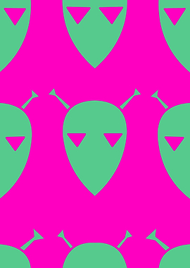 minimalist alien