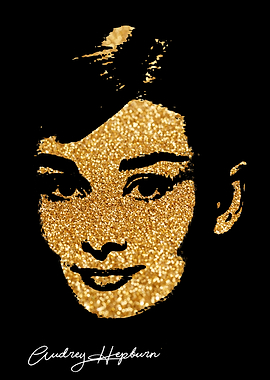 Audrey Hepburn portrait
