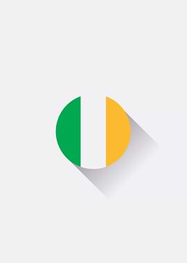 Minimal Ireland Flag