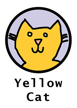 Yellow Cat Portrait