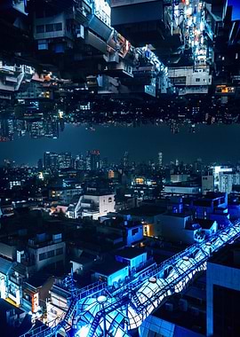 Tokyo upside down