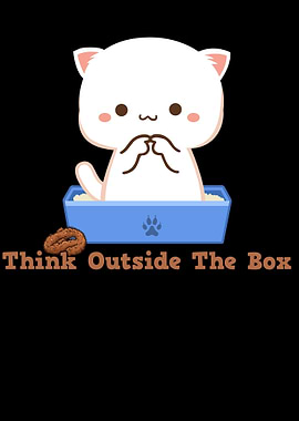 Think outside the Box Cat