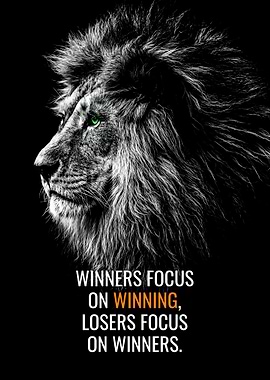 Winners Focus On Winning