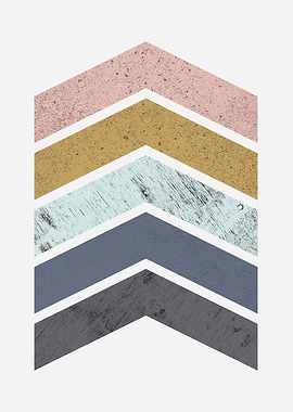 Mid Century Chevrons