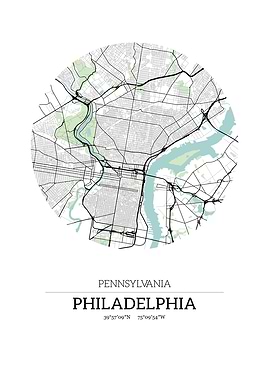 Philadelphia City Map