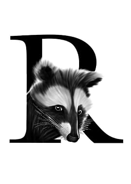 R is for Raccoon