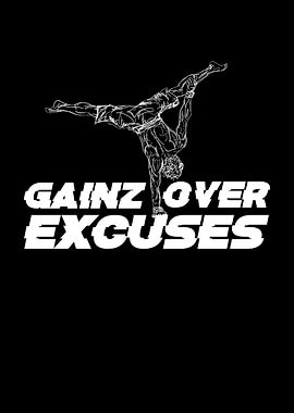 GAIN OVER EXCUSES