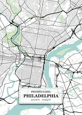 Philadelphia City Map