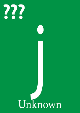 Unknown j