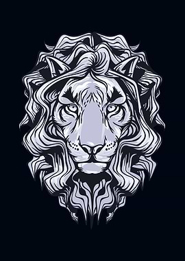 White King Lion