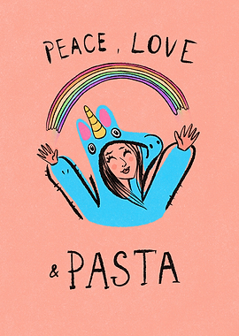 Peace love and pasta