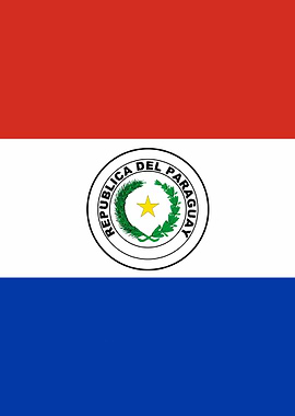 Paraguay Flag