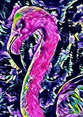 Flamingo Art