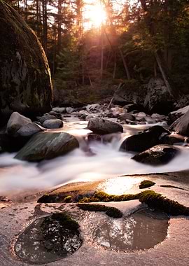 Nairn Falls Waterfall