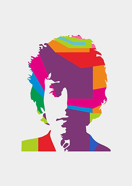 Bob Dylan 1 Pop Art