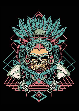 skull chief sacredgeometry